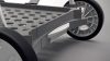 Clax összecsukható asztalkocsi, rakfelület 550x860 mm, 60 kg, szürke