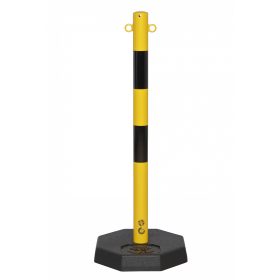 Hengeres lánctartó oszlop mobil talppal