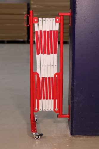 Ollós kordon görgőkkel és fali konzollal