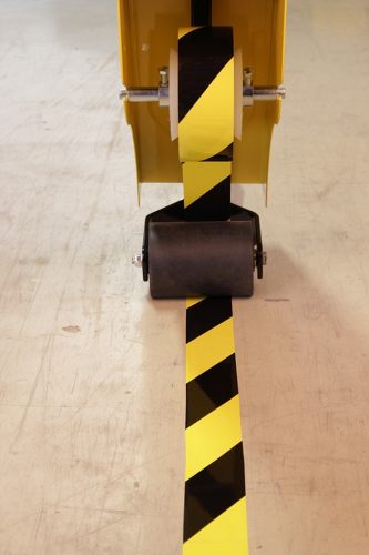 Padozatjelölő 50-75 mm-es szalagokhoz