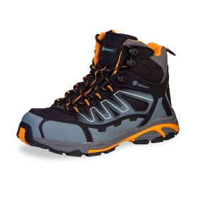 HIKER bakancs S3 Fekete- narancssárga 36