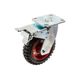 Forgó-fékes Fémfelnis tömörgumis kerék