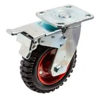 Forgó-fékes Fémfelnis tömörgumis kerék