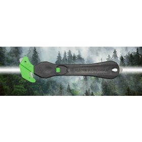 KLEVER EcoXChange biztonsági kés Fekete- zöld 
