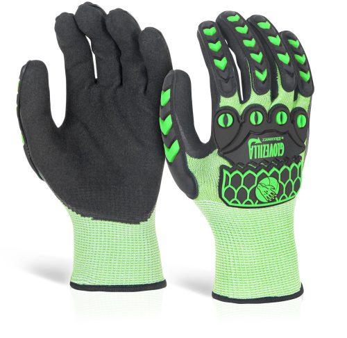 GLOVEZILLA FOAM NITRIL KESZTYŰ Zöld XXL