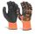 GLOVEZILLA FOAM NITRIL KESZTYŰ Narancssárga M