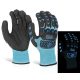 GLOVEZILLA GLOW NITRIL KESZTYŰ Kék XXL