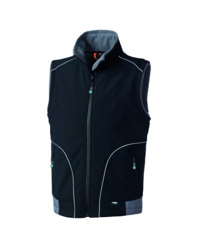 PRESTON SOFTSHELL MELLÉNY ZY-Fekete-Szürke S