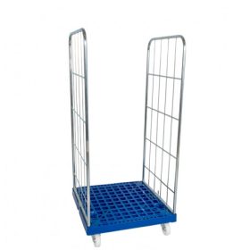 Rolly kocsi 2  oldalfallal 1460 - műanyag - kék