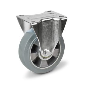 Fix Szürke gumis nyommentes kerék 160 mm