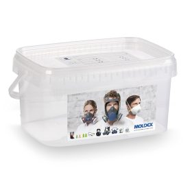 Moldex 7995 maszk tároló vödör Átlátszó 