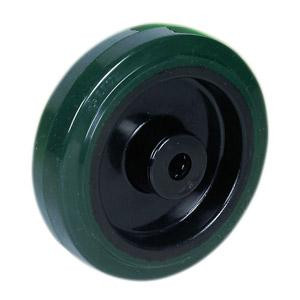 Zöld nyommentes kerék 125 mm
