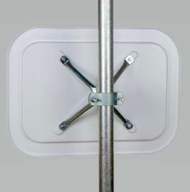 Közlekedési tükör, inox