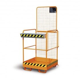 Targoncavillára húzható személyemelő, munkaemelvény