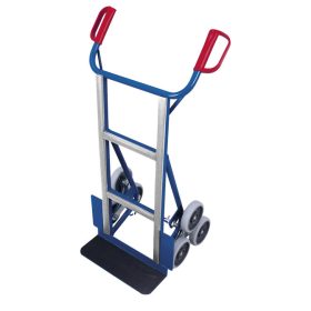   Felszerelésszálító lépcsőjáró molnárkocsi 2 háromkaros csillagkerékkel