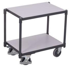 ESD Euro-System asztalkocsi 2 rakfelülettel