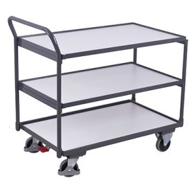 ESD asztalkocsi 3 rakfelülettel
