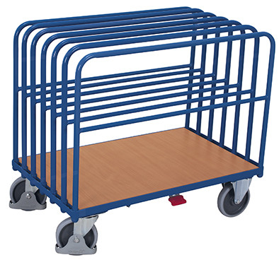 Lemezszállító kocsi 2 csőkonzollal