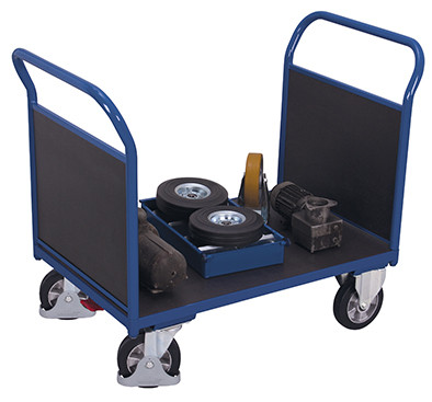 Kézikocsi dupla szitanyomot hátfallal