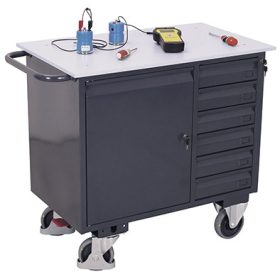 ESD műhelykocsi 6 fiókkal