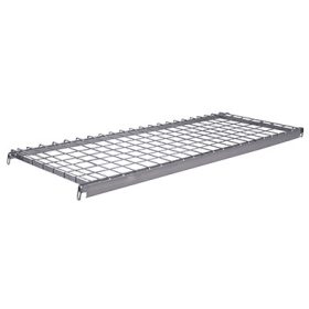 Cserélhető dróthálós polc sínnel