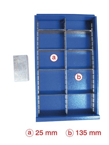 Fiók elválasztó készlet