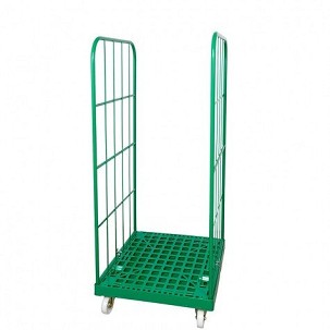 Rolly kocsi 2 színes  oldalfallal 1450 - műanyag - zöld