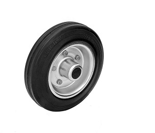 Fémfelnis tömörgumis kerék 100 mm