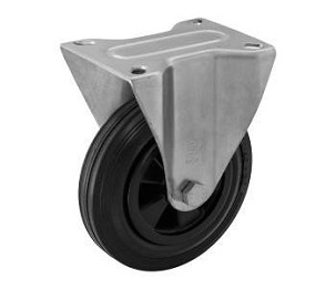 Fix műanyagfelnis tömörgumis kerék 100 mm