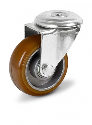 Hátfuratos Nagy teherbírású ipari kerék 100 mm