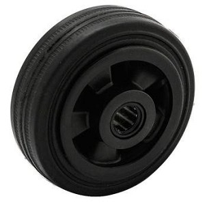 Műanyagfelnis tömörgumis kerék 200 mm