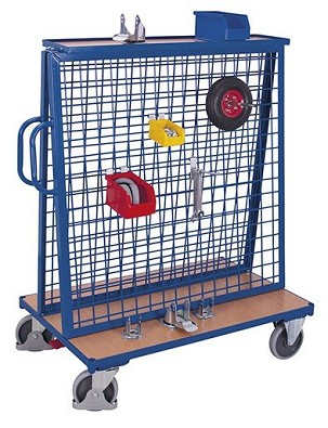 Aprócikkes szerelőkocsi szerszámtartóval