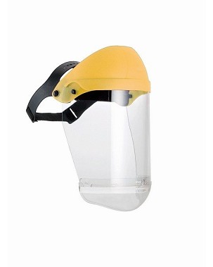 FEJET FÉLIG TAKARÓ VÉDŐFELSZERELÉS ARCVÉDŐVEL