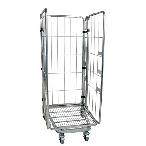 Összecsukható rolly kocsi 3 oldalfallal 1550