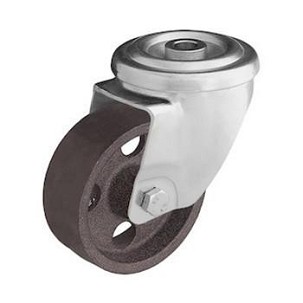 Hátfuratos Öntöttvas kerék 125 mm