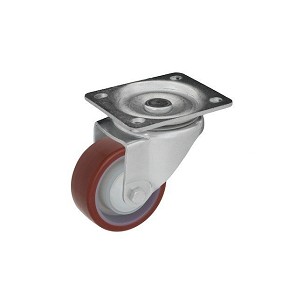 Forgó Poliuretán futófelületű kerék 200 mm