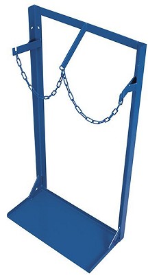 Állvány 2db 40-50 literes acélpalackhoz