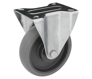 Fix Szürke gumis nyommentes kerék 125 (40) mm