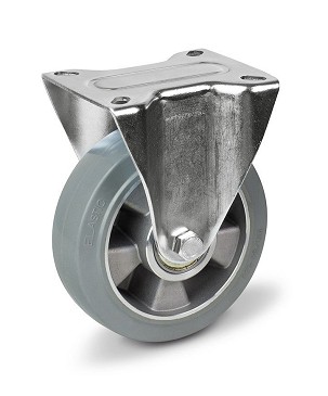 Fix Szürke gumis nyommentes kerék 160 mm