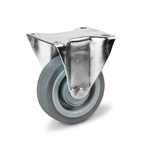 Fix Szürke gumis nyommentes kerék 200 mm