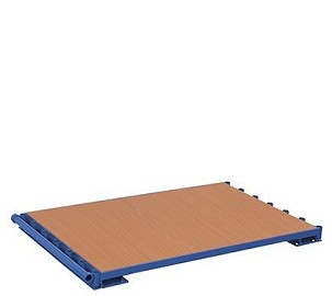 Lemeztároló állvány konzol nélkül