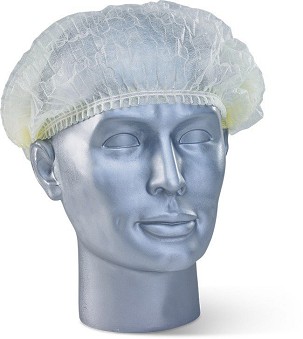 Eldobható hajháló Sárga 