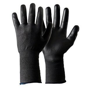 BLACKTACTIL30 Vágásbiztos hosszú szárú ipari szerelőkesztyű  7