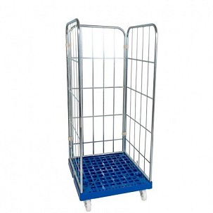 Rolly kocsi 3  oldalfallal 1460 - műanyag - zöld