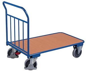 Kézikocsi függőleges csőhátfallal