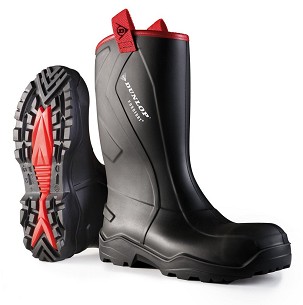 PUROFORT RUGGED Munkavédelmi csizma S5 Fekete 41